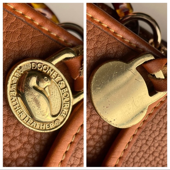 Dooney and Bourke AWL mini  Essex Crossbody Bag Peanut - Picture 12 of 16